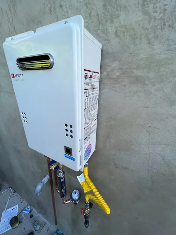 Tankless water heater installation for Escalon homes